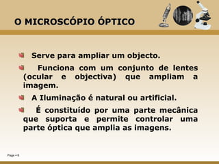 o Microscopio | PPT