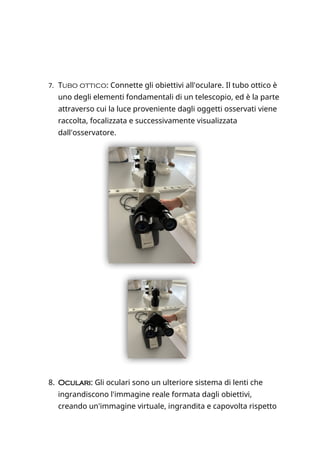 relazione sul funzionamento del microscopio ottico | PDF