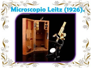 Microscopio Leitz (1926).

 
