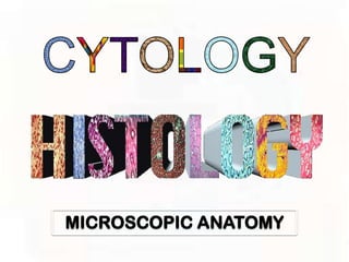 MICROSCOPIC ANATOMY
 
