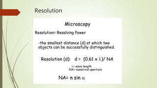 Explaining Resolution Microscopy | PPTX