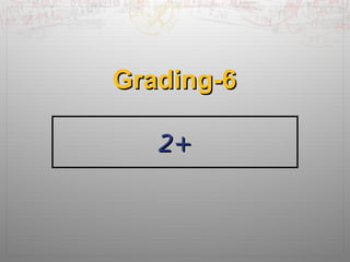 GGrraaddiinngg--66 
22++ 
 