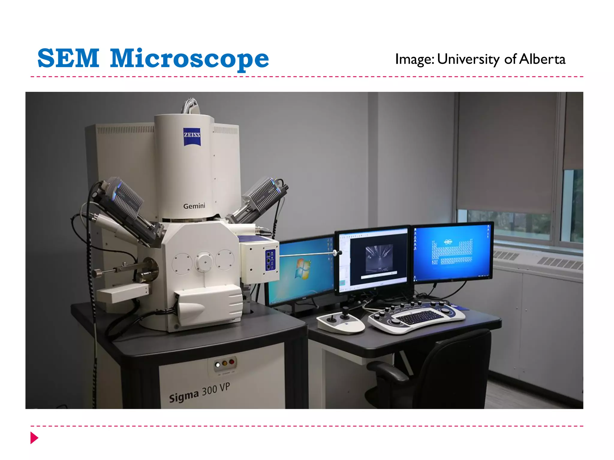 SEM Microscope Image: University of Alberta
 