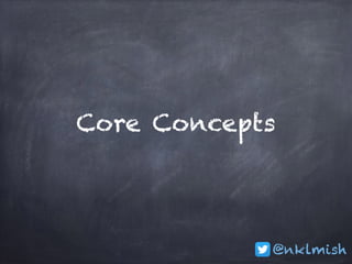 @nklmish
Core Concepts
 