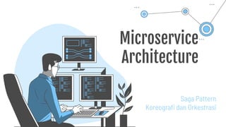 Microservice
Architecture
Saga Pattern
Koreografi dan Orkestrasi
 