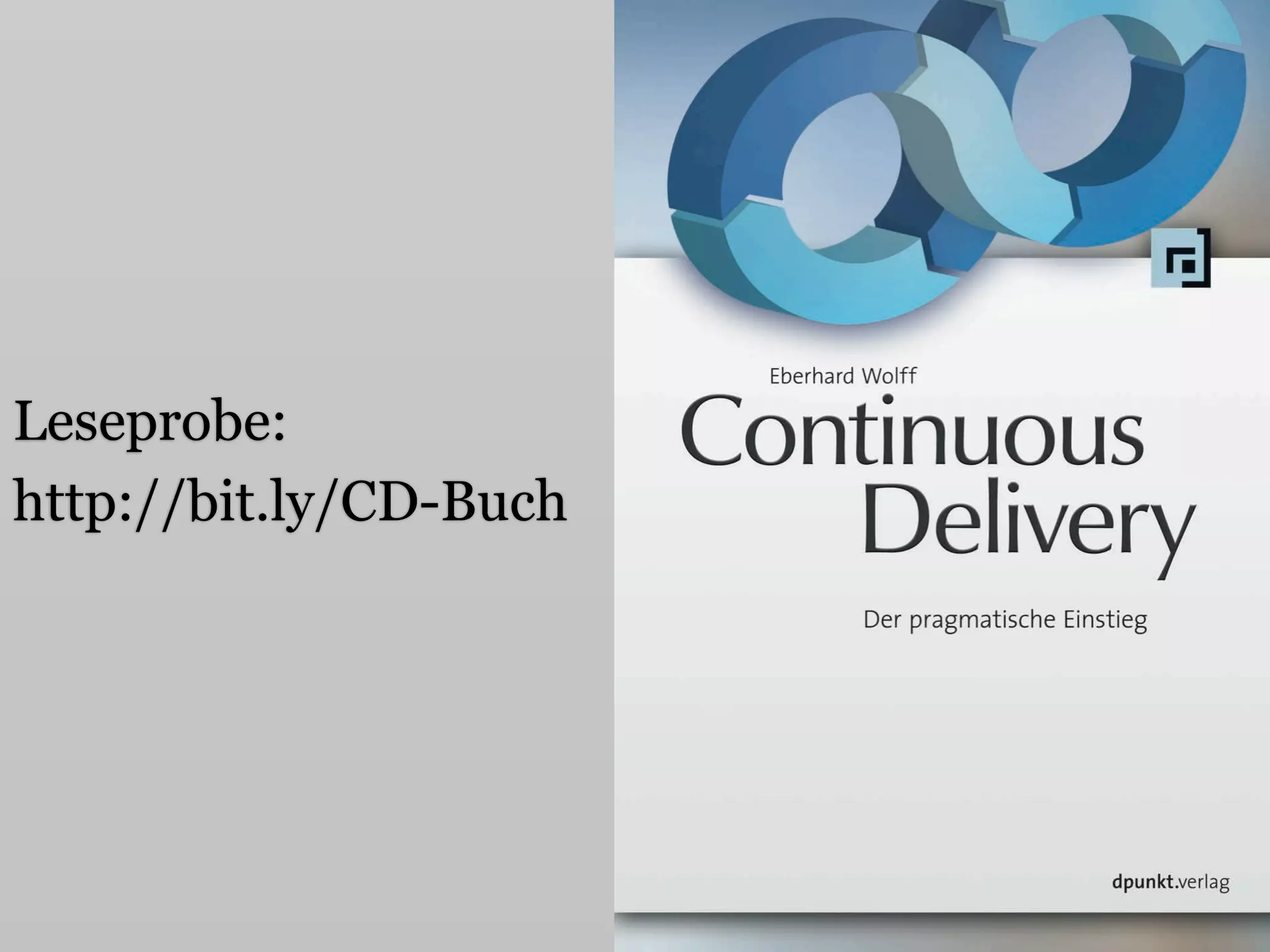 Eberhard Wolff - @ewolff
Leseprobe:
http://bit.ly/CD-Buch
 