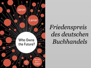 Friedenspreis
des deutschen
Buchhandels
 