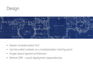 How can we avoid µservice hell?
 