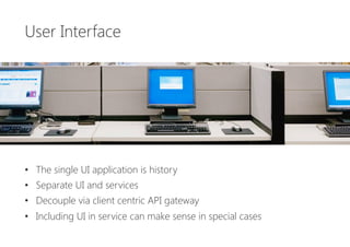 "In theory, programming languages give us all we need to encapsulate state
and environment - we just need to use them well.

Maybe we just don’t have the discipline? Maybe we had to explicitly advocate
the practice of writing services running in completely different environments
using different languages to trigger the sort of encapsulation that we want? If
that’s the case, we can either see it as a clever self-hack or something we were
forced into by the fact that we programmers are adept at overcoming any
sort of self-discipline we try to impose on ourselves.

Perhaps both are true.”

- Michael Feathers

https://michaelfeathers.silvrback.com/microservices-and-the-failure-of-encapsulaton
 