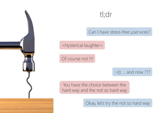 I must do µservices!
 