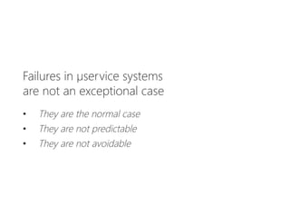 Production readiness







•  You need to solve at least the following issues
•  Configuration, Orchestration, Discovery, Routing, Observability, Resilience
•  No standard solution (yet) in sight
•  Container management infrastructures evolve quickly
 