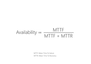 A distributed system is one in which the failure
of a computer you didn't even know existed
can render your own computer unusable.

Leslie Lamport
 