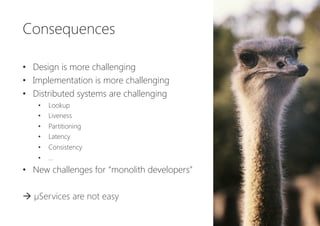 When do I need µservices?
 