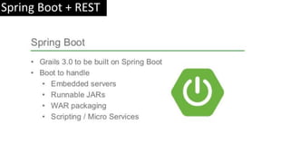 Spring Boot + REST
 