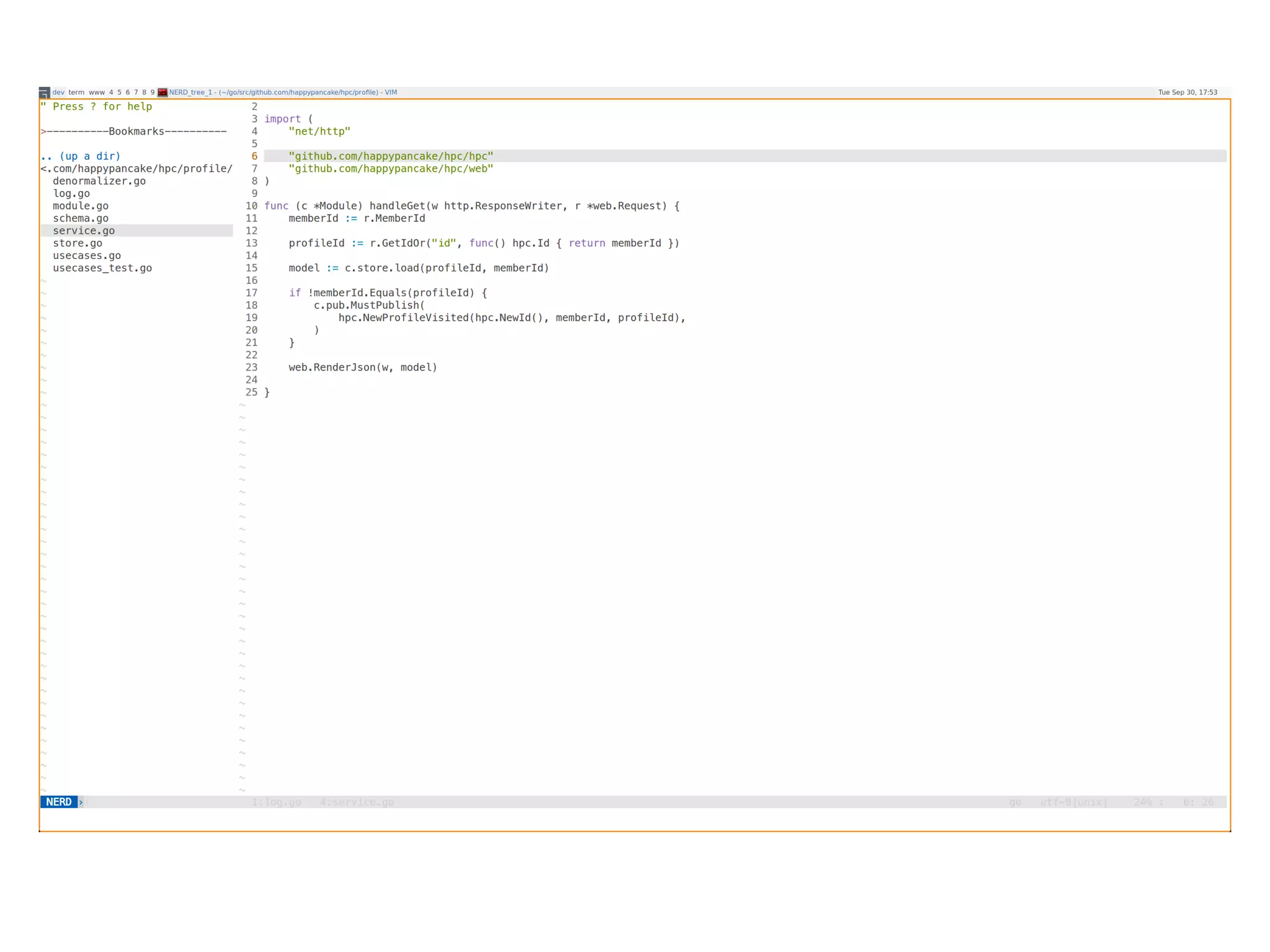 “μServices depends more on how the service ﬁt into the
environment than on how they are designed internally.”
 