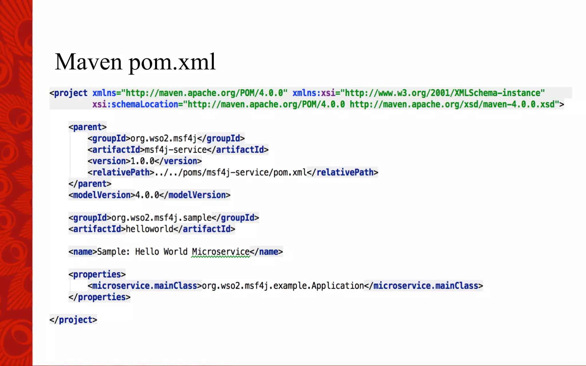Maven pom.xml
 