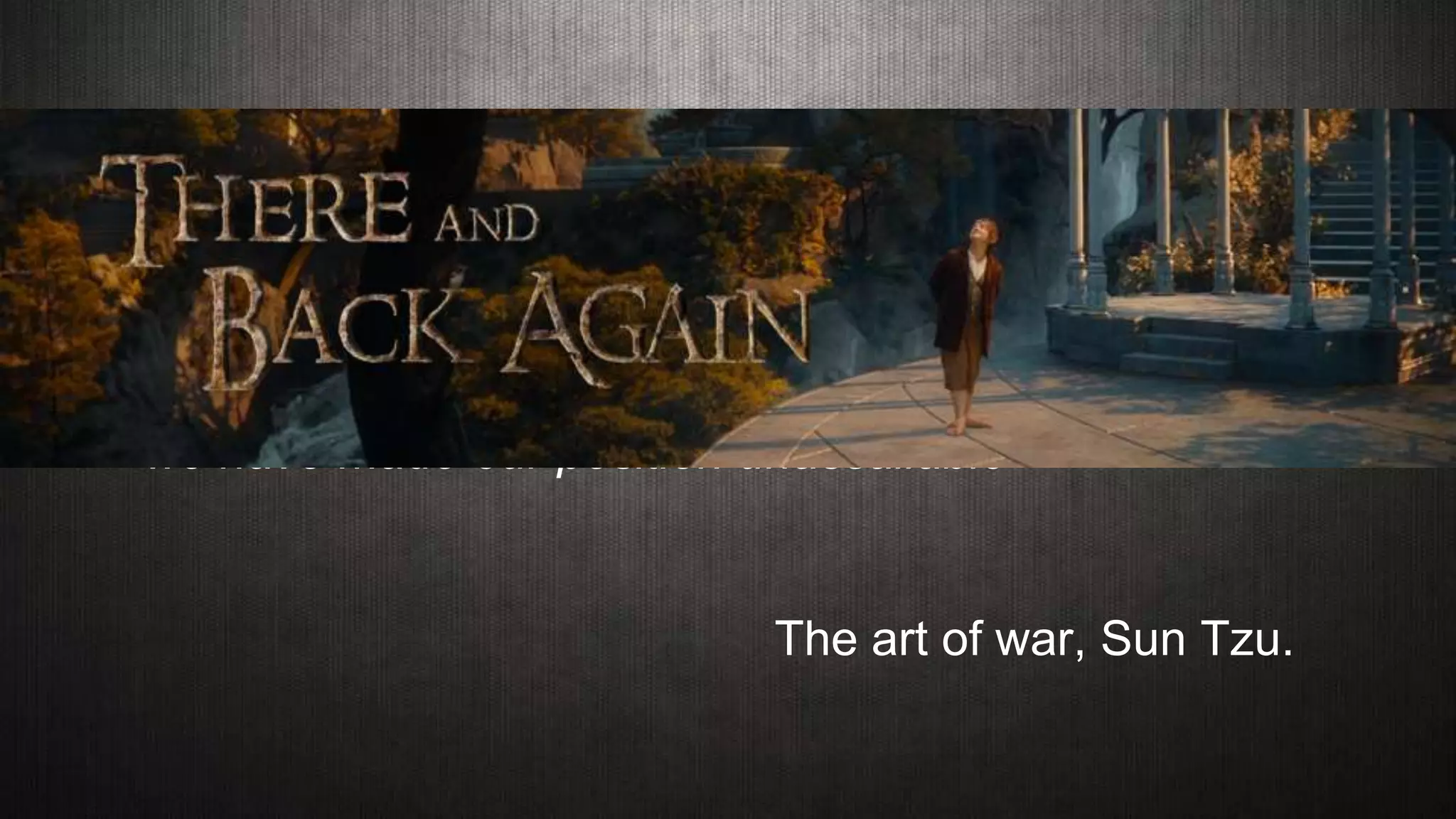 "Rely not on the likelihood of the enemy's not coming,
but on our own readiness to receive him; not on the
chance of his not attacking, but rather on the fact that
we have made our position unassailable"
The art of war, Sun Tzu.
 