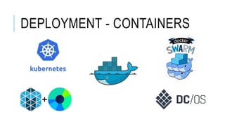 DEPLOYMENT - CONTAINERS
 