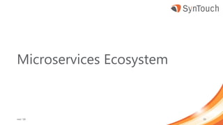 Microservices Ecosystem
mei ’18 20
 