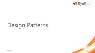 Design Patterns
mei ’18 23
 