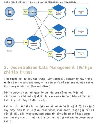 Giới thiệu tổng quan sơ bộ về Microservices | PDF