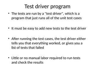 Test Driver Tutorials Point microservices and its importance in complex projects | PPTX