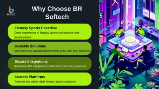 Microservices & APIs in Fantasy Sports App Development | BR Softech | PDF