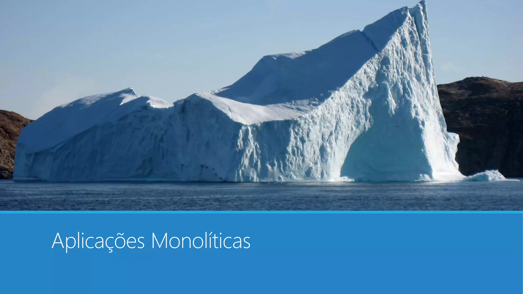 Aplicações Monolíticas
 