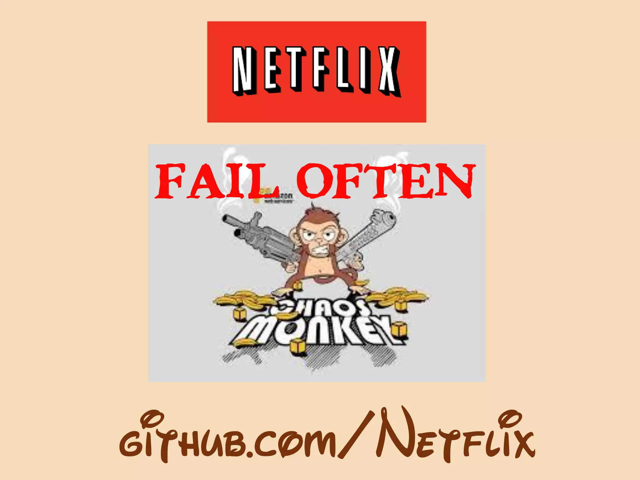 github.com/Netflix
fail often
 