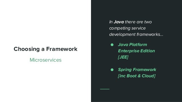 Microservices - java ee vs spring boot and spring cloud