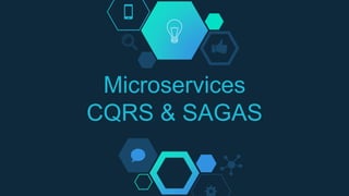 Microservices
CQRS & SAGAS
 