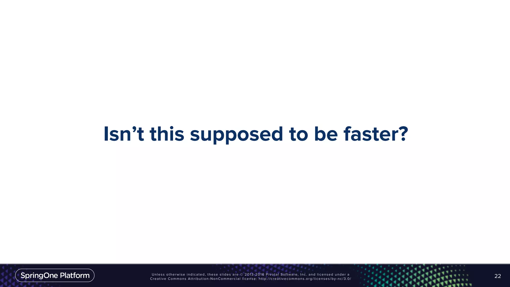 Isn’t this supposed to be faster?
22
 