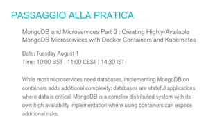 PASSAGGIO ALLA PRATICA
 