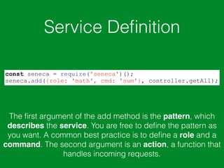 Divide and Conquer – Microservices with Node.js