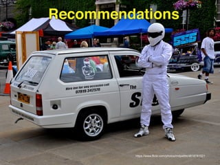 RACKSPACE® HOSTING | WWW.RACKSPACE.CO.UK
Recommendations!
https://www.flickr.com/photos/mdpettitt/4818781521
 