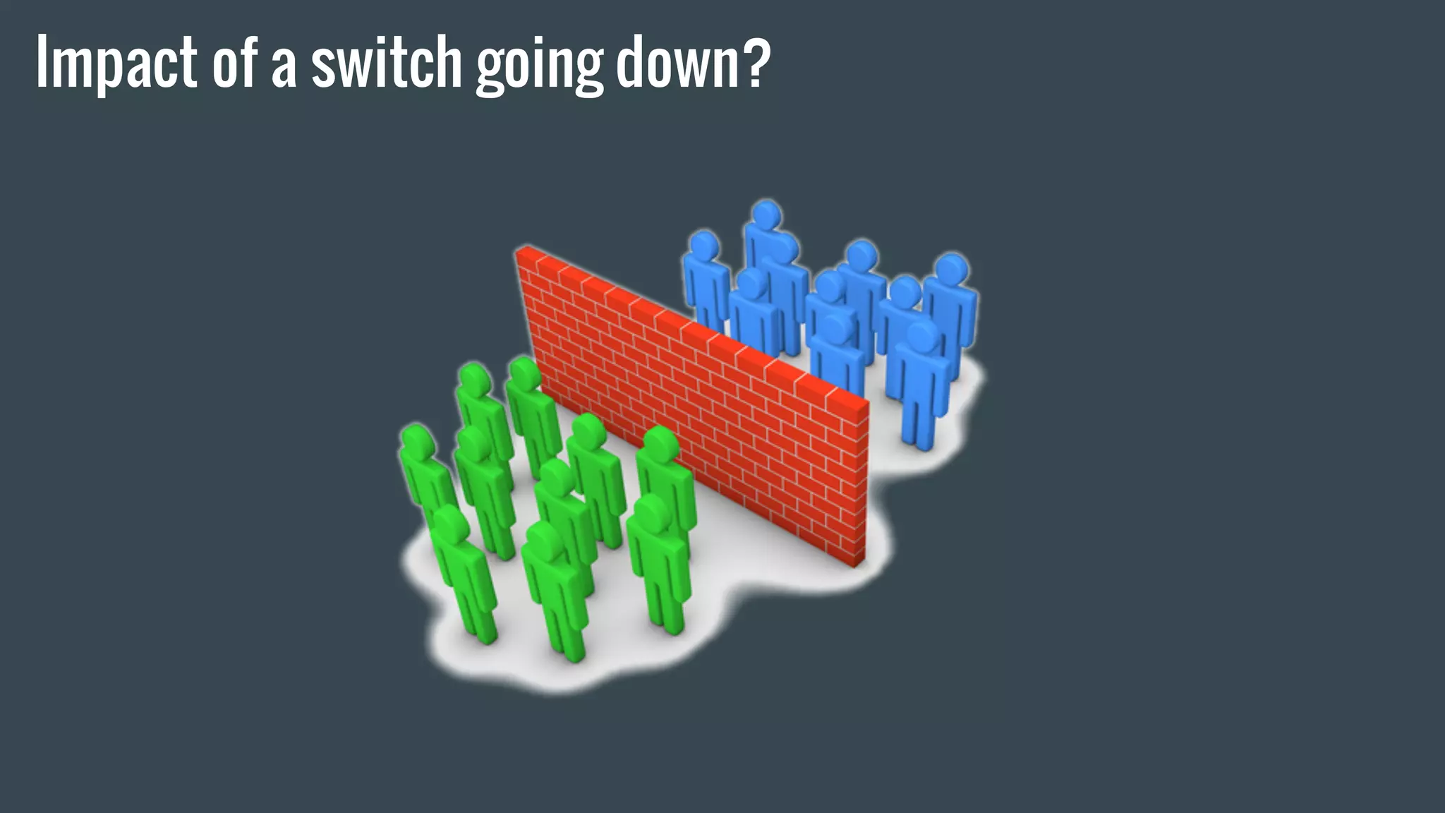 Impact of a switch going down?
 