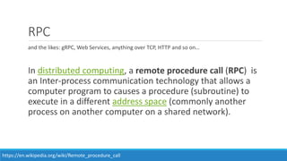 Is Rpc Tcp Microservices Architecture | PPTX