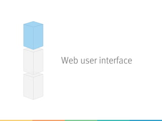 Web user interface
 