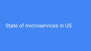 State of microservices in US
 