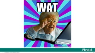 © Copyright 2014 Pivotal. All rights reserved. 36
 