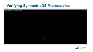 Verifying SymmetricDS Microservice
 