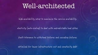 Well-architected
 