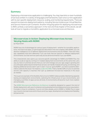 Microservices designing deploying | PDF