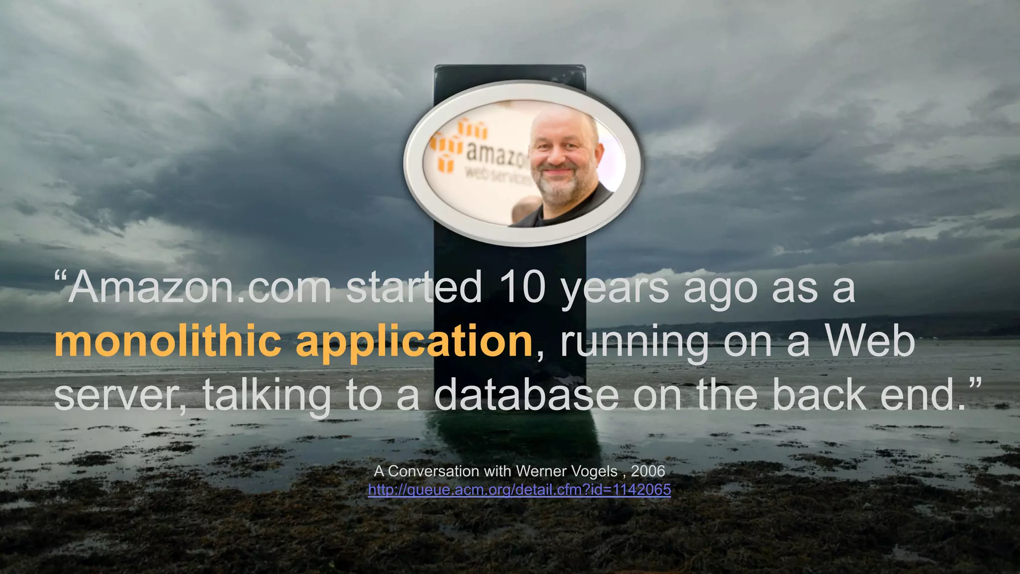 Origin of
Microservices?
마이크로서비스는 어떻게 시작됐나요?
 