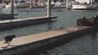 Configuration != Code
 