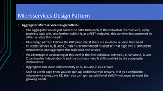 Microservice's in detailed | PPTX