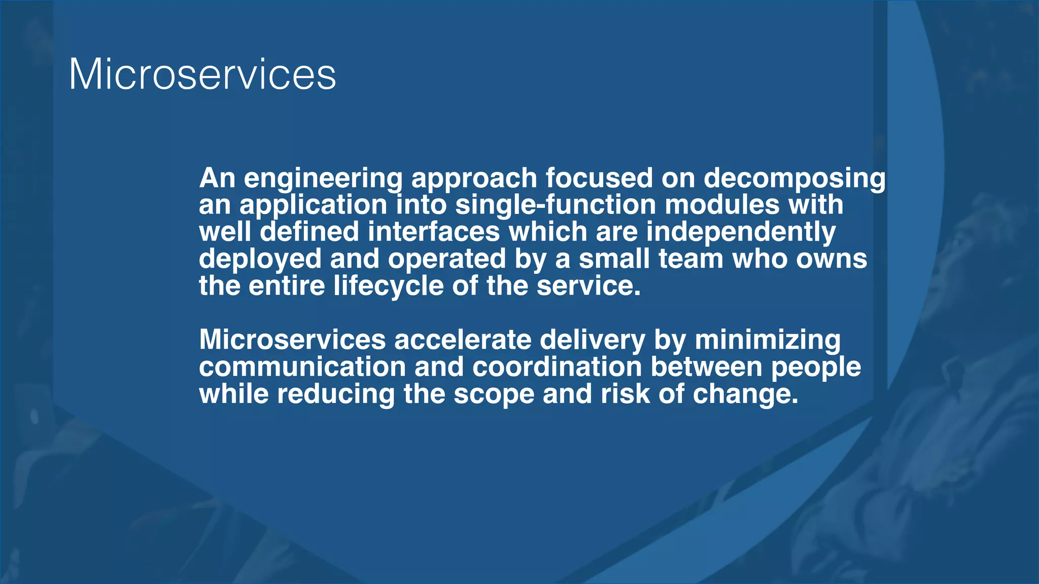 Evolution of Microservices
 