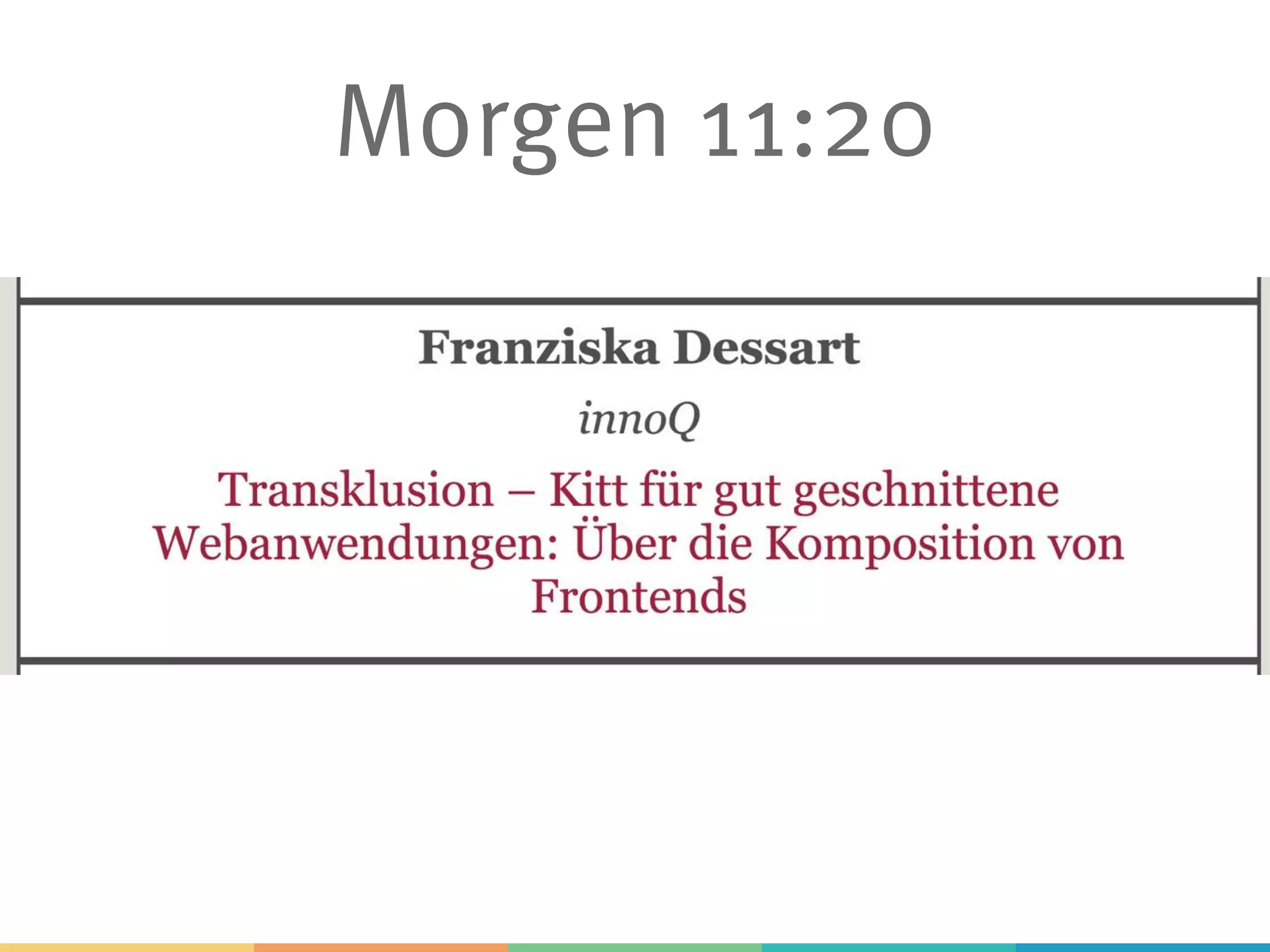 Operational
Complexity
Extreme
Decoupling
 