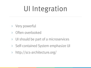 Hyperlinks to navigate between
systems.
System 1 System 2
 
