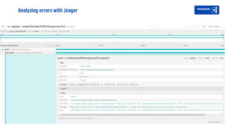 Analyzing errors with Jeager
 